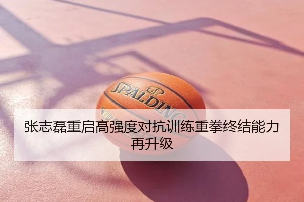 张志磊重启高强度对抗训练重拳终结能力再升级